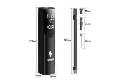 Bomba de aire eléctrica portátil