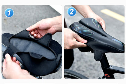 Funda de sillín confort para bicicleta de montaña