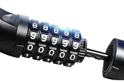 Candado de cadena de combinación para bicicletas