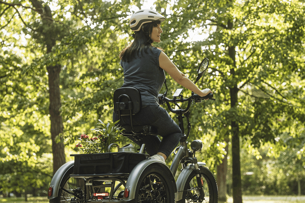 Asiento de bicicleta Comfort con respaldo
